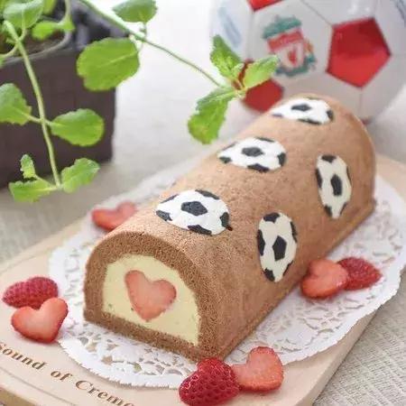 简单彩绘蛋糕卷,彩绘天使蛋糕卷