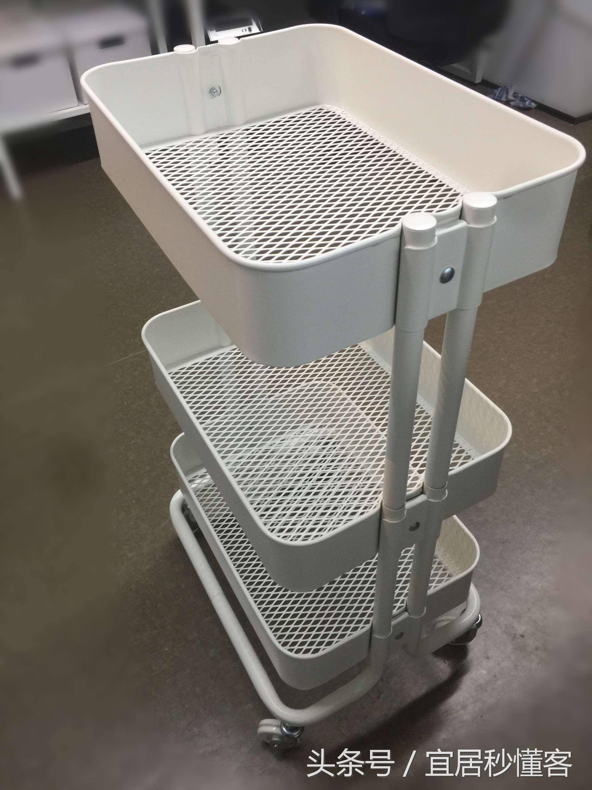 餐桌上放的旋转盘宜家万能小推车,宜家小推车的正确使用方法