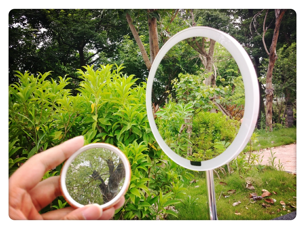 yeelight手持式便携化妆镜,yeelight便携式美妆镜