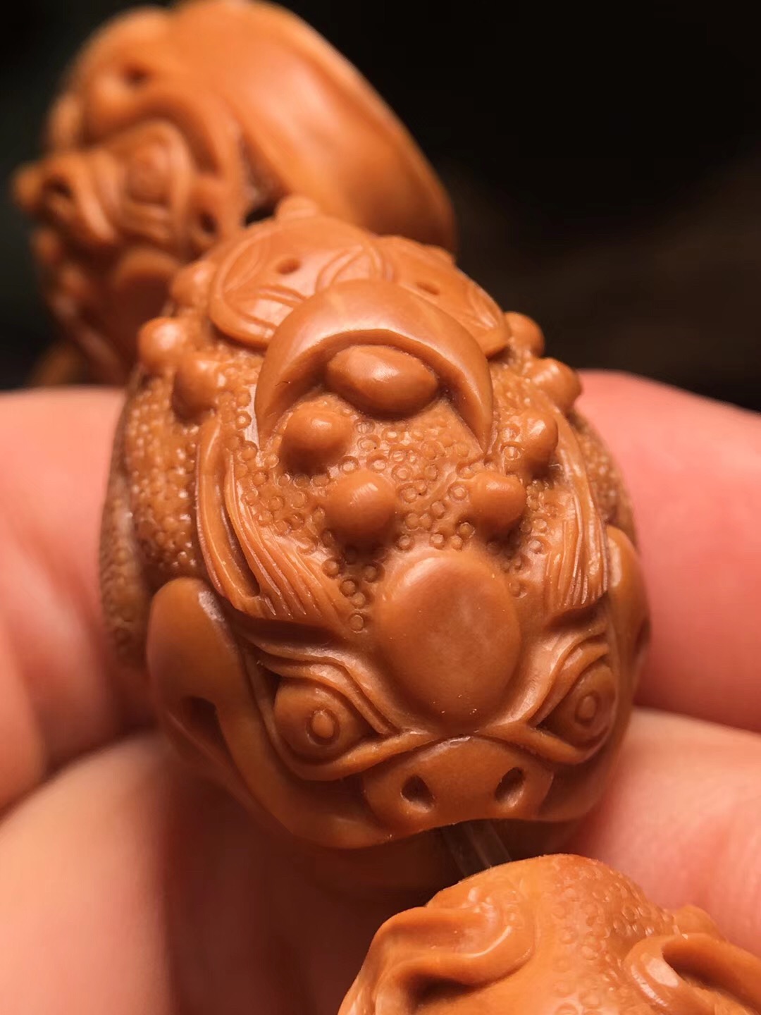 橄榄核雕为什么裂,橄榄核雕稍微有一点裂