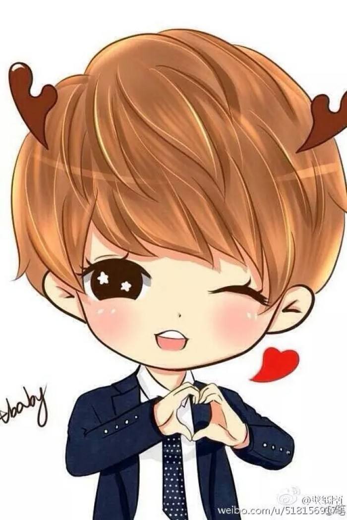 鹿晗4k超清壁纸全面屏,鹿晗帅照高清壁纸动漫