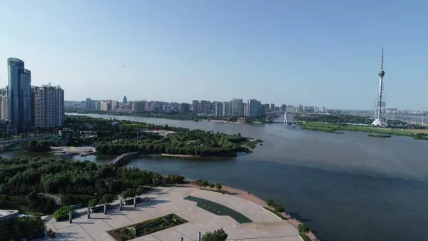 刷屏了！临沂三河口再现“琅琊八景”之“沂水拖蓝”！