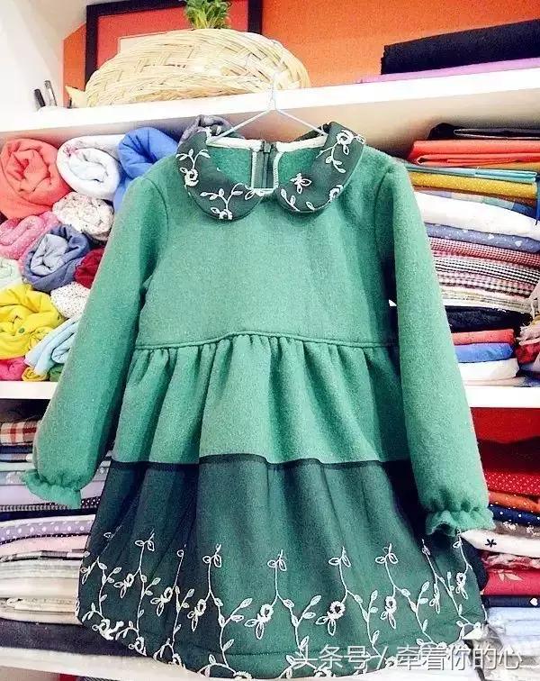 秋冬公主裙裁剪制作教程,给公主做公主裙做法