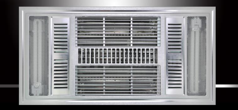 浴霸集成吊顶如何接线,浴霸接线方法暖风机接线图