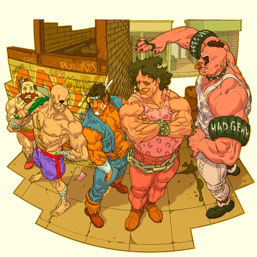 《街头霸王》系列中身材最高的人物，体型大到底有没有优势呢