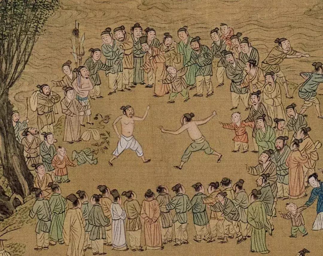 趣味创意古画,古画中的舞蹈