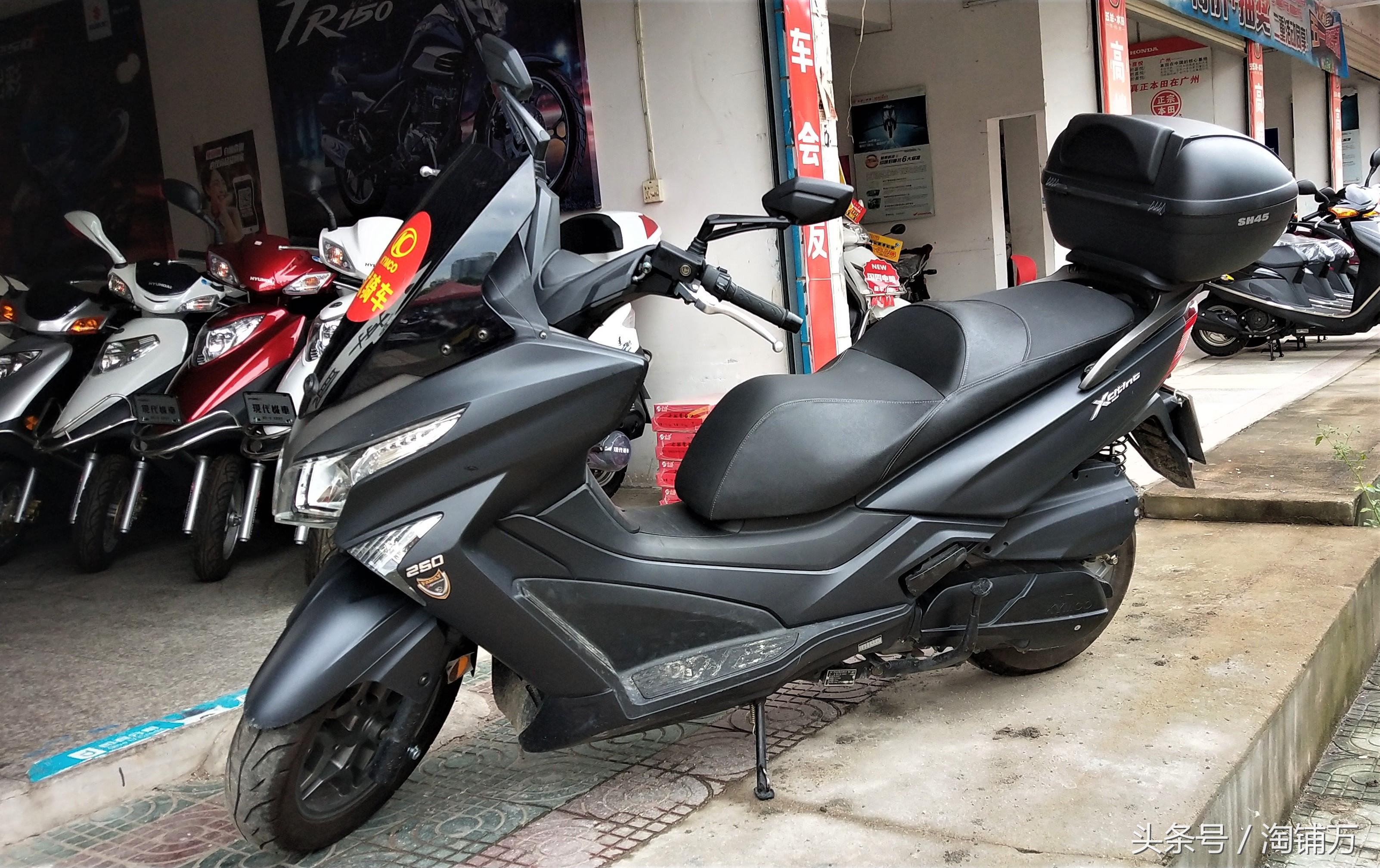 光阳摩托赛艇250abs至尊版摩托车,大踏板光阳赛艇250c10