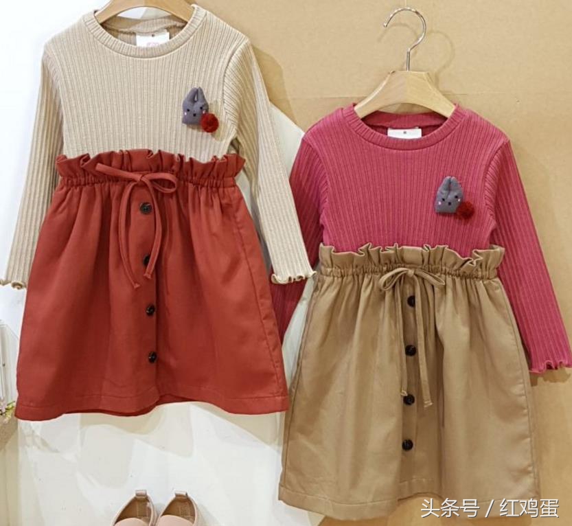 2018新款韩版童装时尚款女童,2023春夏新款童装韩国童装