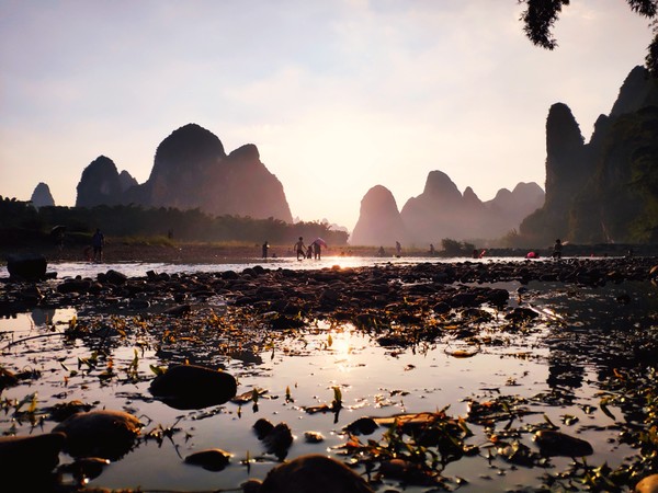 桂林阳朔无敌风景,阳朔龙头山水美如人间仙境
