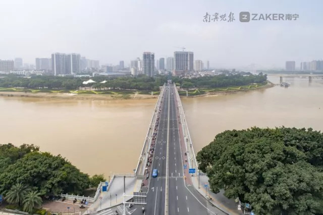 以前的南宁邕江大桥,南宁邕江桥珍贵记录