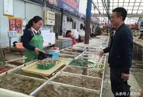 炫富卖海鲜的,威海开海去哪买海鲜