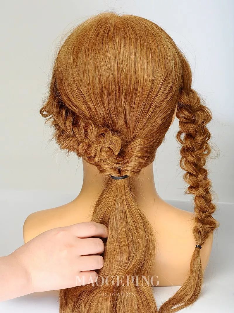 女童8-9岁中短发怎么扎简单又漂亮,30岁短发怎么扎好看又简单漂亮