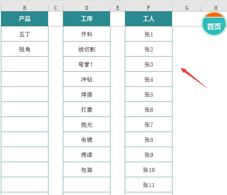 excel计件工资实时表模板,计件工资excel计算公式和方法