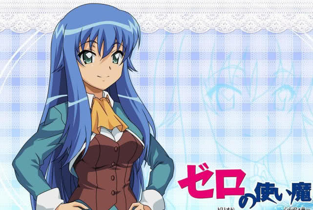 盘点动漫中蓝发少女,盘点动漫蓝发女神