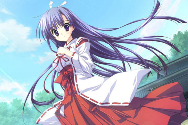 盘点动漫中蓝发少女,盘点动漫蓝发女神