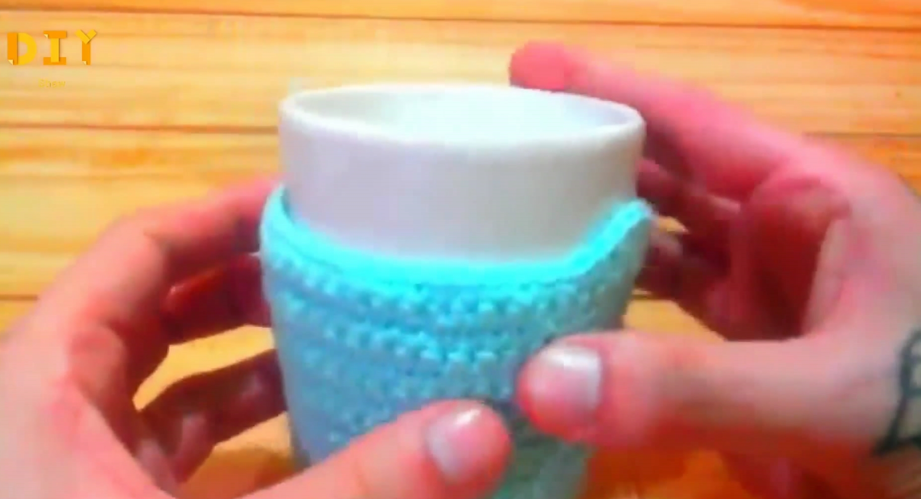 独角兽保温杯套,儿童卡通杯套钩织教程