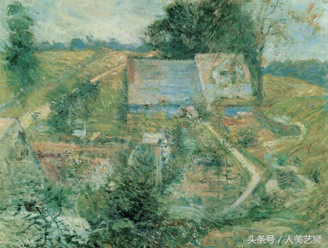 美国印象派画家作品,美国印象派画家作品图片