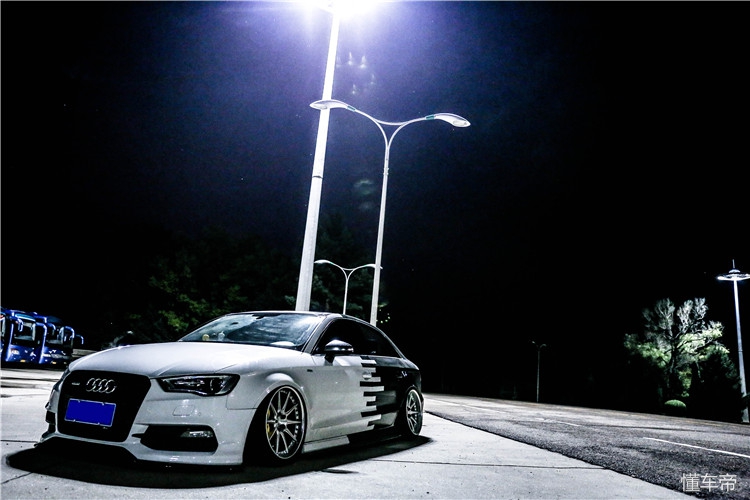 黑龙江车友打造低姿态“柠檬黄”奥迪A3，玩车同时不忘疼老婆！