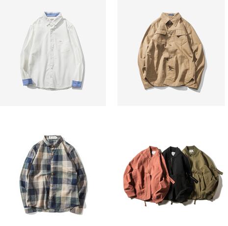 秋装新品男神潮流修身牛仔夹克,男神穿搭夏季高级感外套