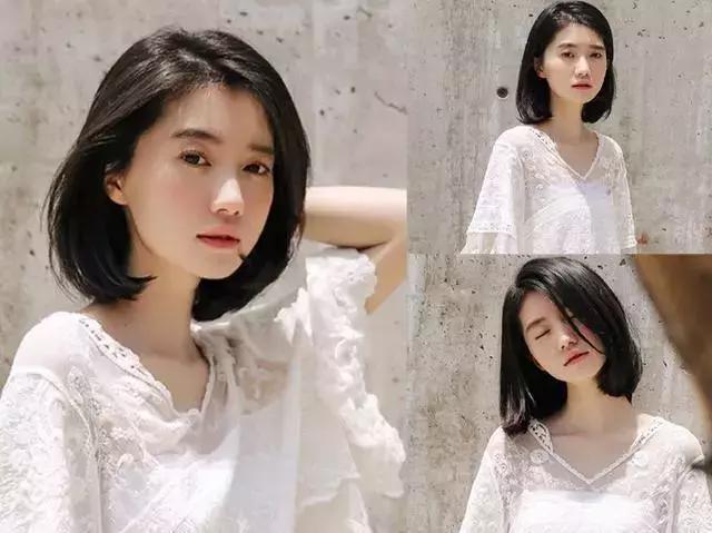 适合小圆脸女生的短发型,脸小短菱形脸适合的短发型