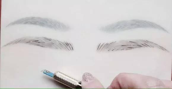 纹绣线条眉的排列和画法,纹绣教学视频纹绣线条