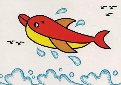 儿童油画棒画原创高清素材,儿童油画棒画素材