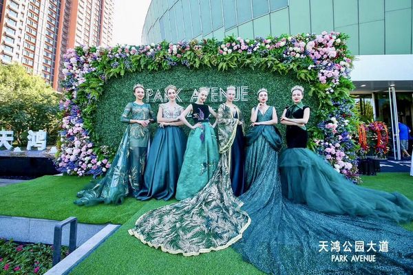 天鸿公园大道二期,天鸿公园大道侧规划