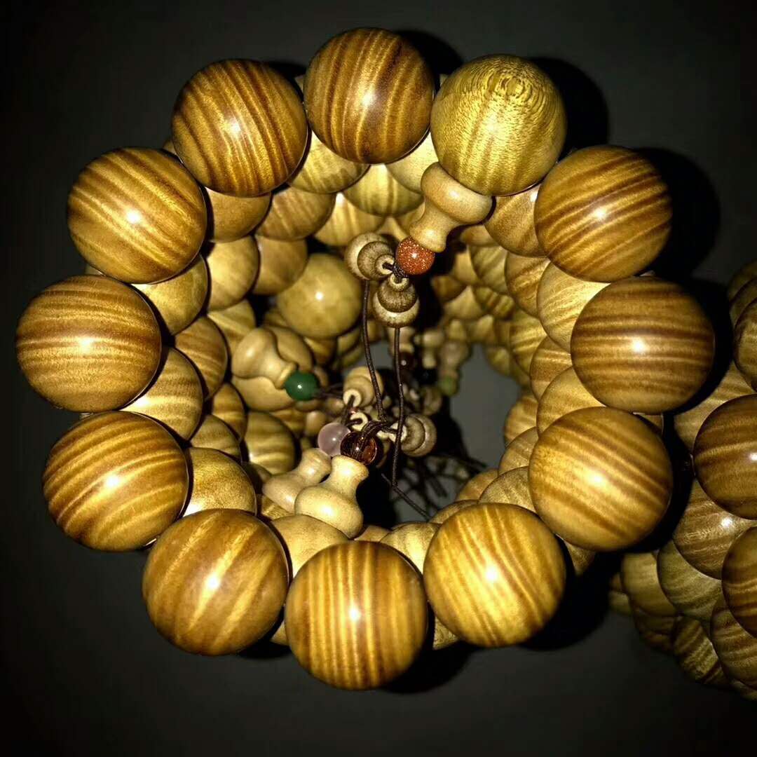 阴沉木金丝楠手串,金丝楠沉香木手串