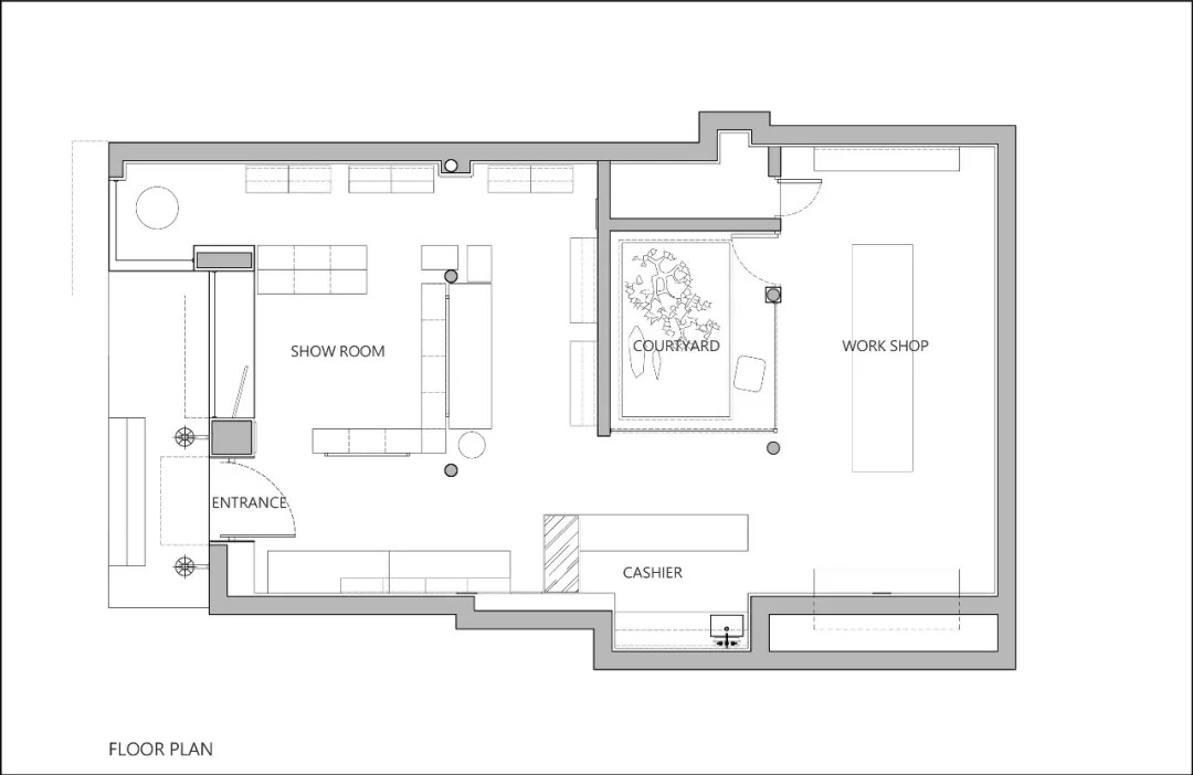 南锣鼓巷一居室带院,南锣鼓巷一室一厅带露台小院