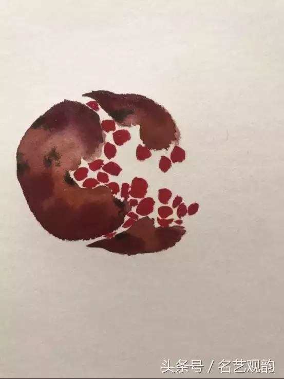 中国画技法之没骨画法的经典范画,没骨画法和写意画的区别