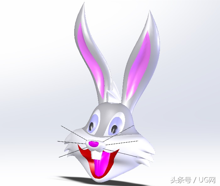 小白兔图纸教程大全,小白兔模板素材