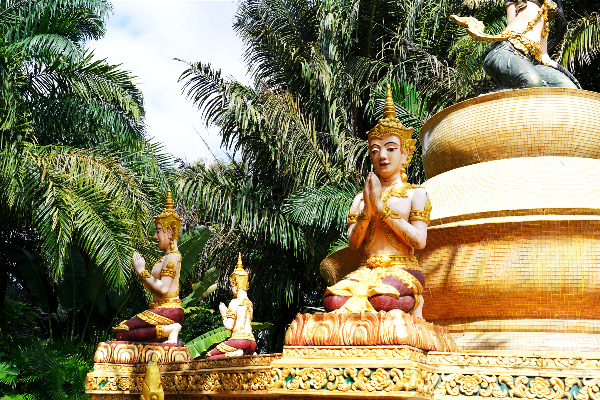 西双版纳曼听御花园景区,西双版纳美丽的曼听御花园