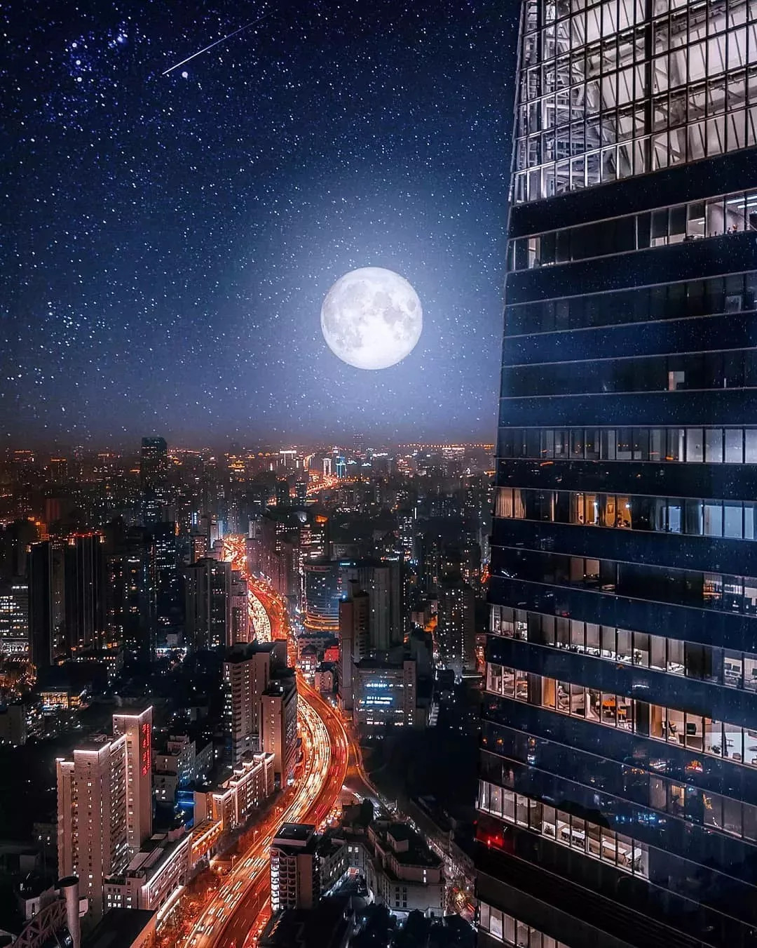 上海最新航拍震撼视频,外媒上海夜景被震撼视频