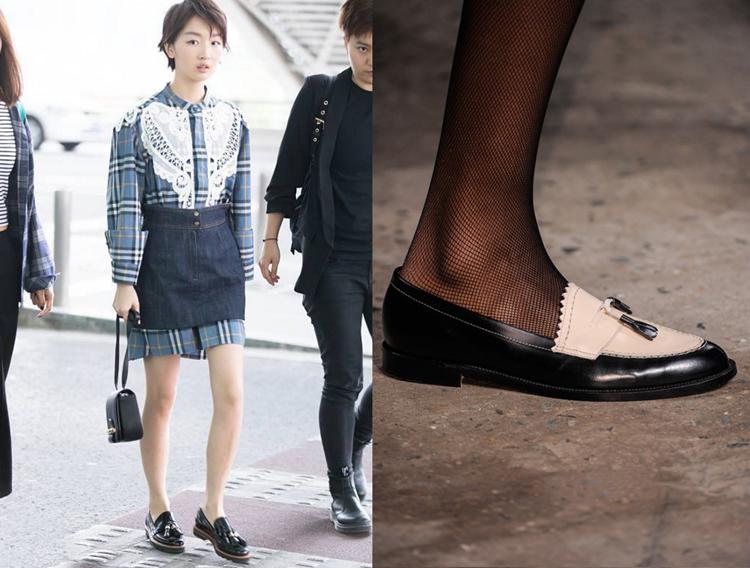 适合脚宽的乐福鞋秋冬款,秋季纯皮新款乐福鞋