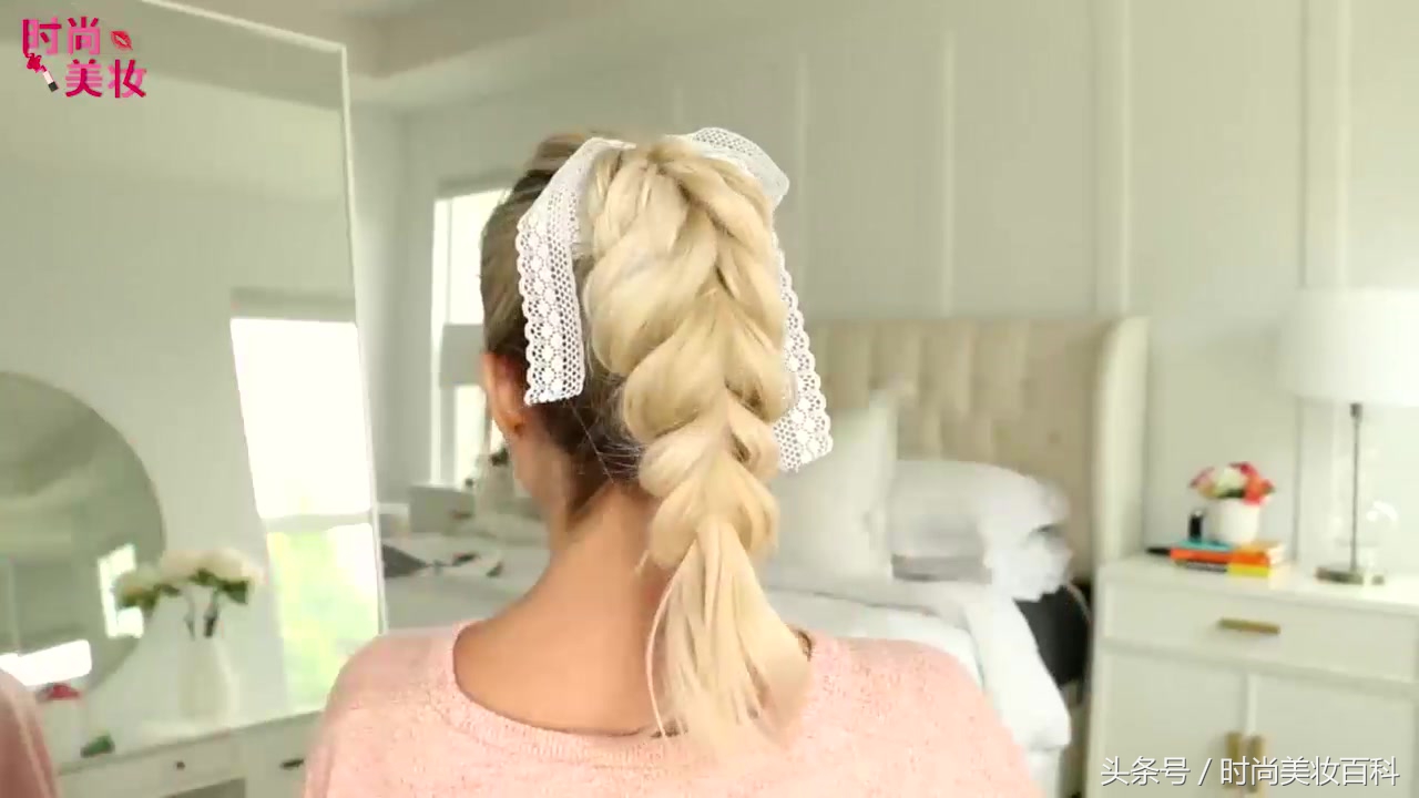 时尚发型编发教程简单的,发型女2021流行编发中长发