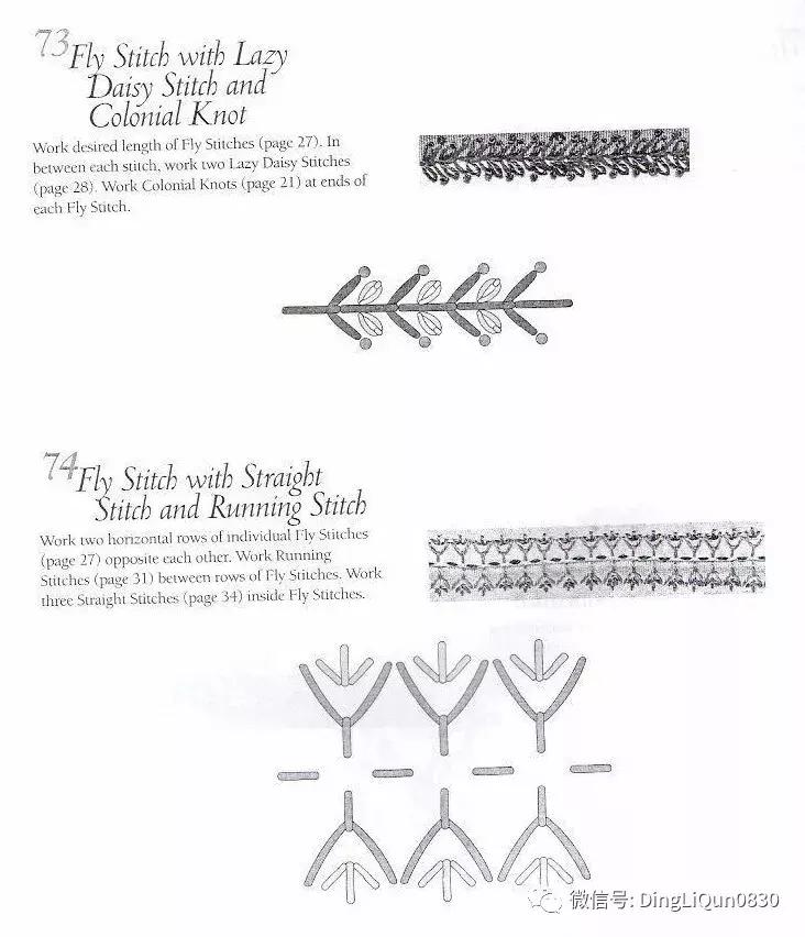 字母刺绣教程针法,字母刺绣针法图解