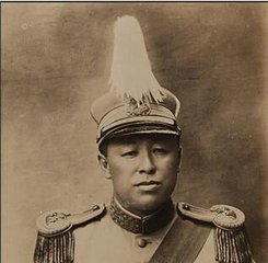 一个好汉八个帮前一句是什么,东北王张作霖七个把兄弟合影