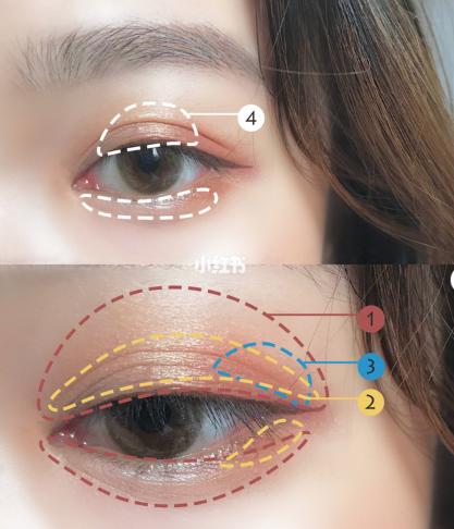 桃粉色眼影盘,桃粉色系眼影盘