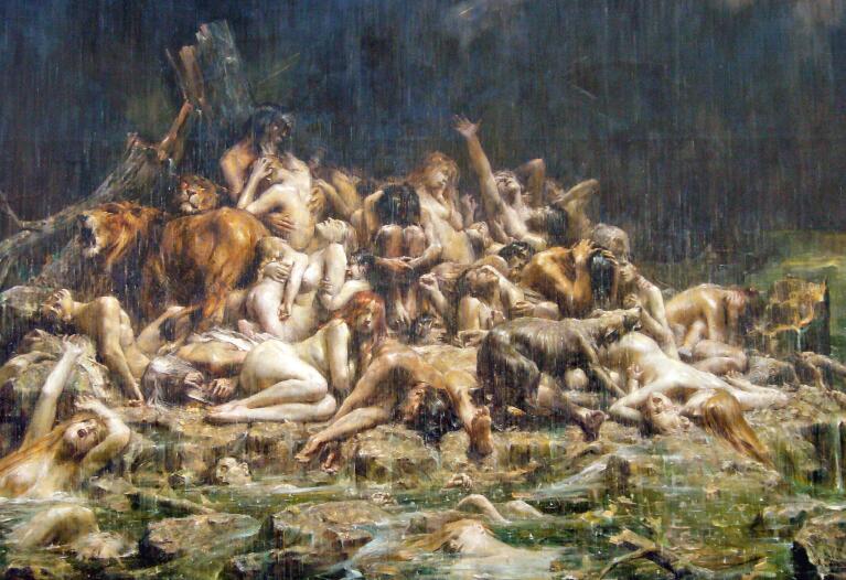 大禹时期大洪水有多严重,上古时期大洪水什么引起的