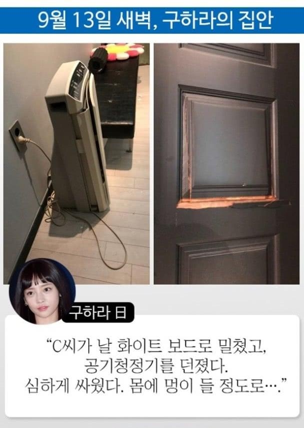 韩国女星被男友打到子宫出血，男方还坚持是女友对他施暴