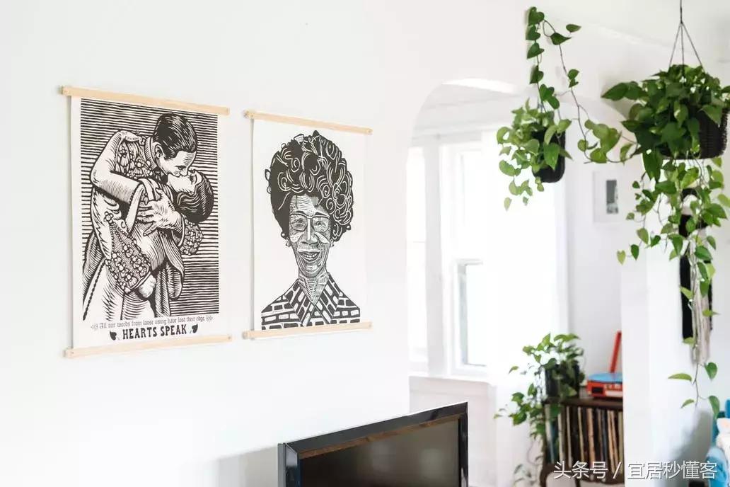 美国女孩改造旧木屋,时尚靓丽国外60年代老公寓改造