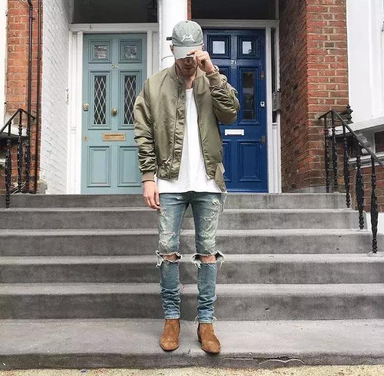 切尔西靴男搭配高级感,男人的穿搭成熟稳重