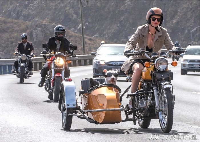 用复古解构哈雷宝马的土豪文化