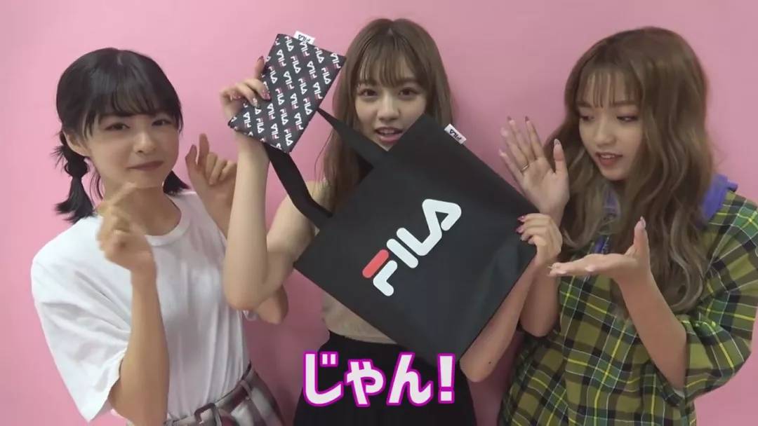 杂志附录-Popteen10月号FILA合作款环保包