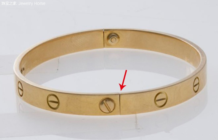 真假卡地亚边上love标志,怎么区分卡地亚love戒指真假