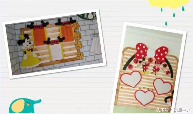 幼儿园家园联系栏布置米奇,幼儿园大班家园栏创意布置北欧风