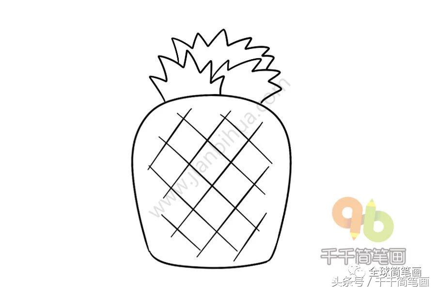 儿歌多多蔬菜水果简笔画,我最喜欢的蔬菜水果简笔画