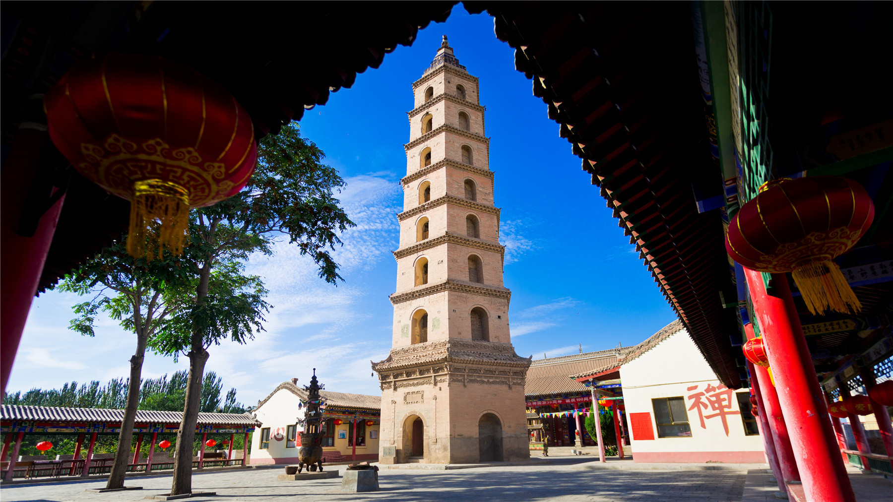 田州古塔所在地,田州古塔皇祗禅寺