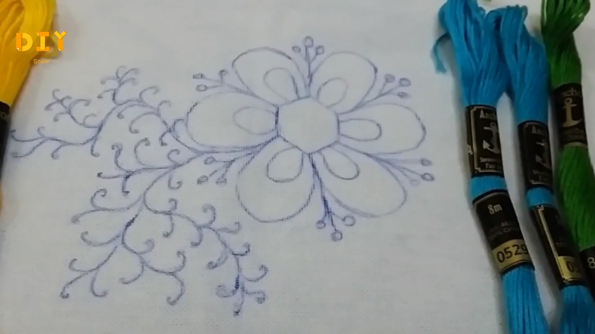 手工刺绣怎么做教程,DIY刺绣手工教程