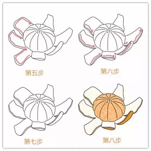 手账本简笔画可爱教程新手,6-12岁儿童绘画简笔画水果